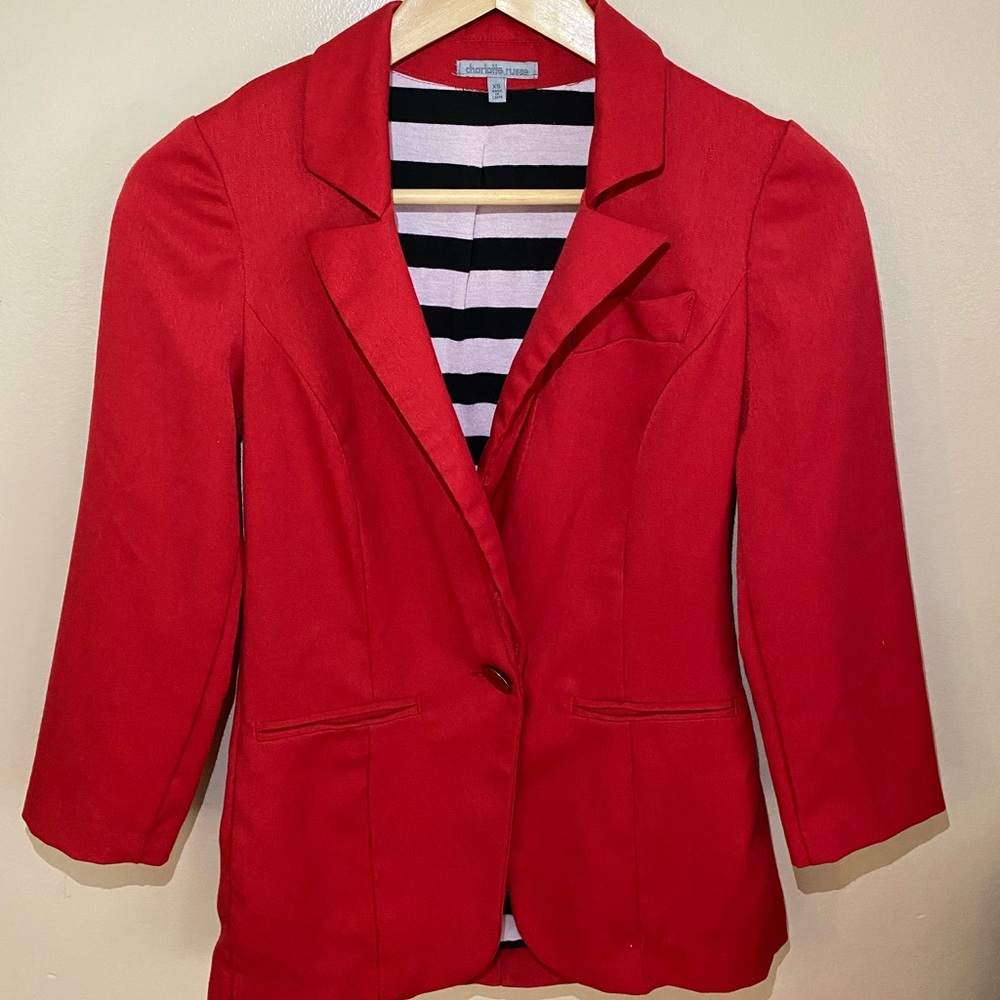 Charlotte Russe Skinny Fit Blazer